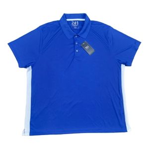 NEW North Hudson Performance Polyester Mens Polo. XXLT